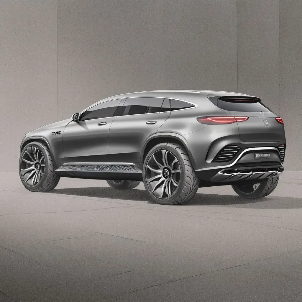 Mercedes SUV Concept car by Pacific Graphic